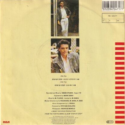 Silver Pozzoli - Step by step + (dub mix) (Vinylsingle)