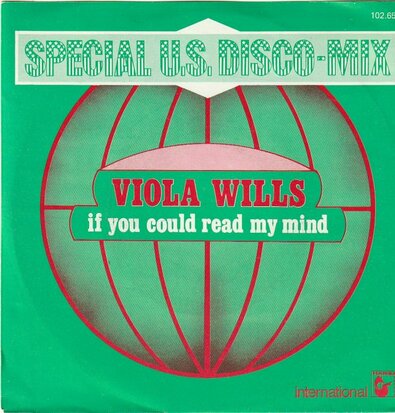 Viola Wills - If you could read my mind + Somebody's eyes (Vinylsingle)