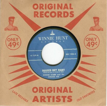 Winnie Starr - Rugged But Right + Baby By Rock (Vinylsingle)