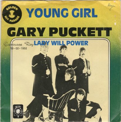 Gary Puckett - Young girl + Lady will power (Vinylsingle)