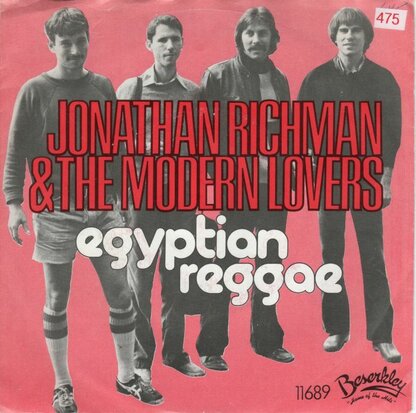 Jonathan Richman - Egyptian reggae + Rollercoaster by the.. (Vinylsingle)