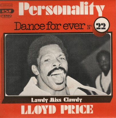 Lloyd Price - Personality + Have you ever had the blues (Vinylsingle)