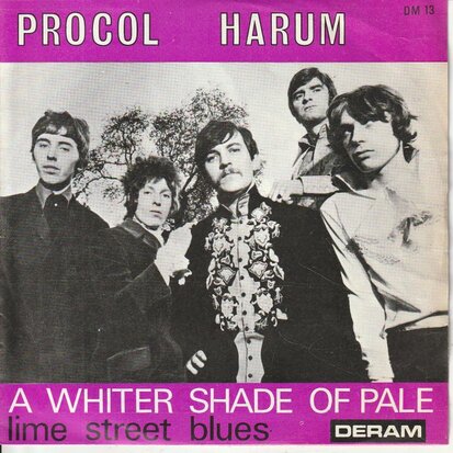 Procol Harum - A whiter shade of pale + Lime street blues (Vinylsingle)