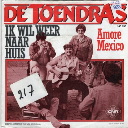 Toendra's - Ik wil weer naar huis + Amore Mexico (Vinylsingle)