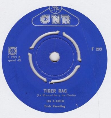Jan & Kjeld - Tiger rag + When the saints go marching in (Vinylsingle)