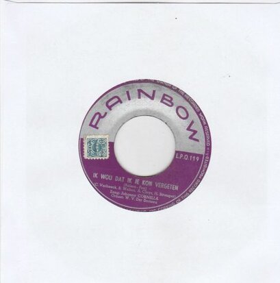 Johanna Cornella - Jij Bent Van Mij + Ik Wou Dat Ik Je Kon Vergeten (Vinylsingle)