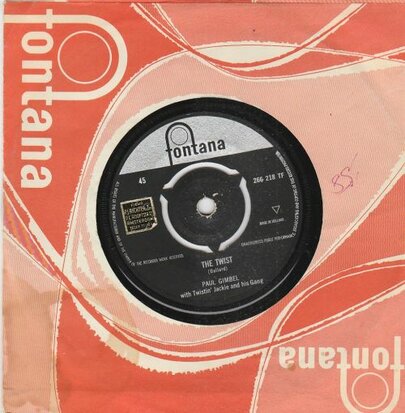 Paul Gimbel - The Twist + Clap your hands and twist (Vinylsingle)