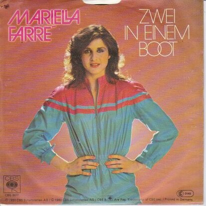 Mariella Farre - Zwei In Einem Boot + Kein Spiel Fr Eine Nacht (Vinylsingle)