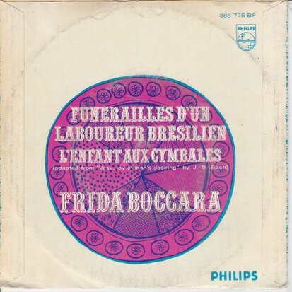 Frida Boccara - Funerailles dn laboreur bresilien + L'enfant aux cymbales (Vinylsingle)