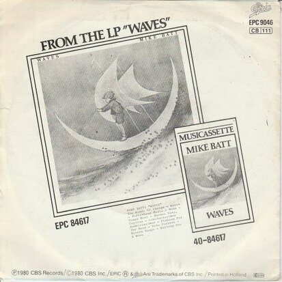Mike Batt - The Winds Of Change + Echo Foxtrot (Vinylsingle)