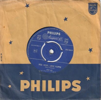 Jerry Bey - Hou Moed, Lieve Pappie + Achter je Rode Gordijntje (Vinylsingle)