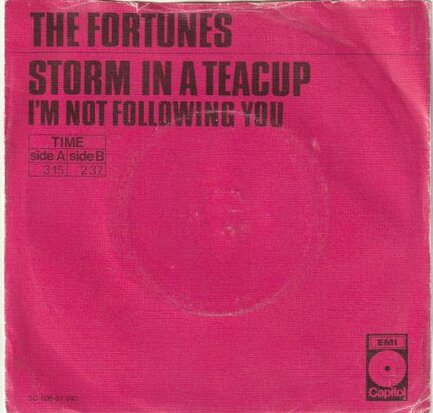 Fortunes - Storm in a teacup + I'm not following you (Vinylsingle)