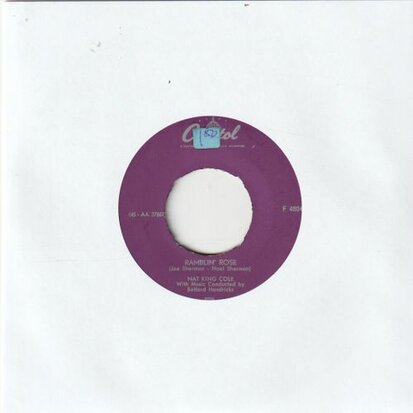Nat King Cole - Ramblin' Rose + The good times (Vinylsingle)