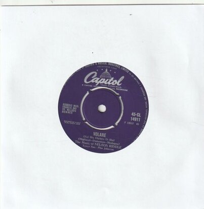 Nelson Riddle - Volare + Walkin' (Vinylsingle)