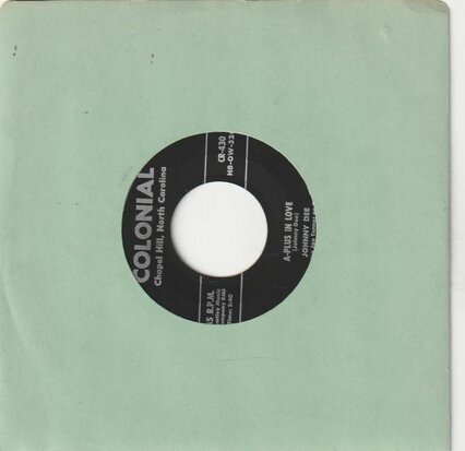 Johnny Dee - Sittin' In The Balcony + A-Plus In Love (Vinylsingle)