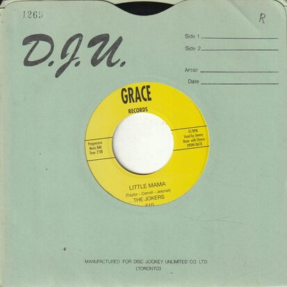 Jokers - Little Mama + Red Headed Woman (Vinylsingle)
