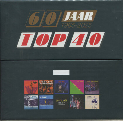 Various - 60 Jaar Top 40 Singles Box (10 stuks) (Vinylsingle)