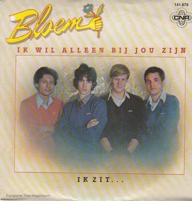 Bloem - Ik wil alleen bij jou zijn +Ik zit (Vinylsingle)