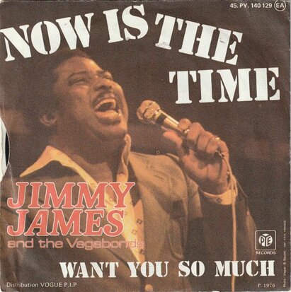 Jimmy James - Now is the time + Want you so much (Vinylsingle)