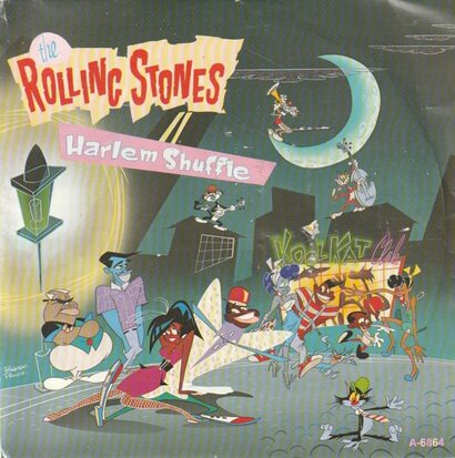 Rolling Stones - Harlem shuffle + Had it with you (Vinylsingle)
