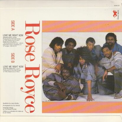Rose Royce - Love me right now +  (instr.) (Vinylsingle)
