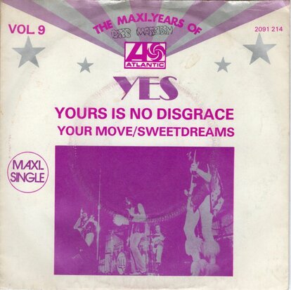 Yes - Yours Is No Disgrace + Your Move + Sweet Dreams (Vinylsingle)