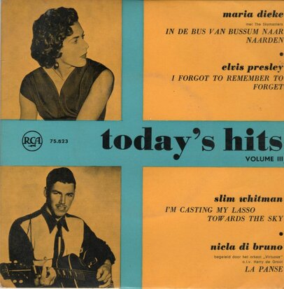 Various - Today's Hits Volume III (EP) (Vinylsingle)