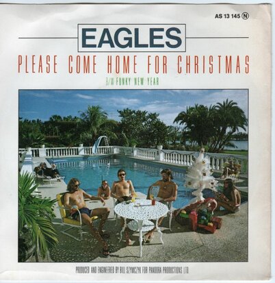The Eagles - Please come home for christmas + Funky new year (Vinylsingle)