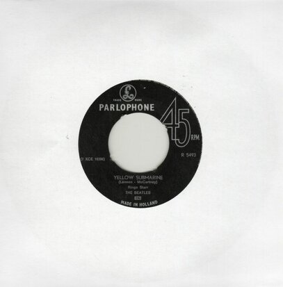 The Beatles - Yellow submarine + Eleanor rigby (Vinylsingle)