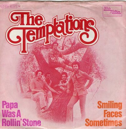 Temptations - Papa was a Rolling Stone + Smiling faces sometimes (Vinylsingle)
