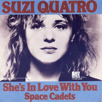 Suzi Quatro - She's in love with you + Space cadets (Vinylsingle)