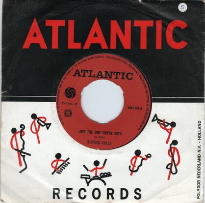 Stephen Stills - Love the one you're with + To a flame (Vinylsingle)
