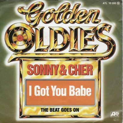 Sonny & Cher - I got you babe + The beat goes on (Vinylsingle)