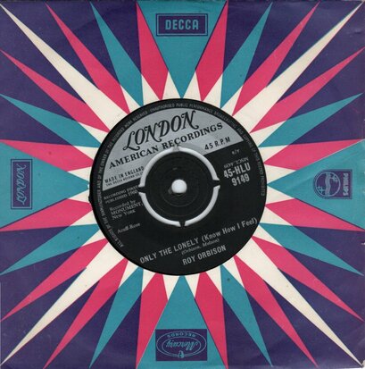 Roy Orbison - Only the lonely + Here comes that song again (Vinylsingle)
