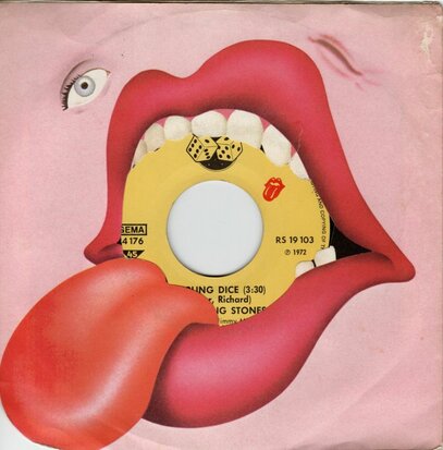 Rolling Stones - Tumbling Dice + Sweet black angel (Vinylsingle)