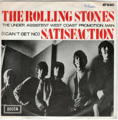 Rolling Stones - Satisfaction + Under assistant west coast promotion man (Vinylsingle)