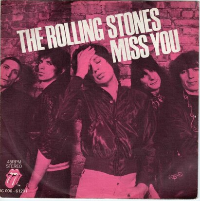 Rolling Stones - Miss You + Faraway eyes (Vinylsingle)