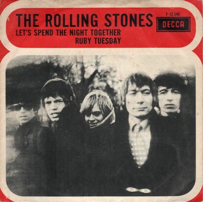 Rolling Stones - Let's spend the night together + Ruby Tuesday (Vinylsingle)