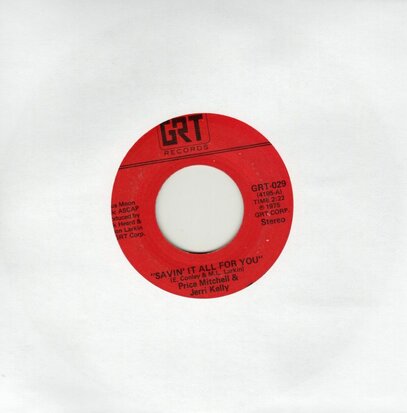 Price Mitchell - Savin' It All For You + Mr. & Mrs. Untrue (Vinylsingle)
