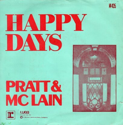 Pratt & McLain - Happy days + Cruisin' with the Fonz (Vinylsingle)