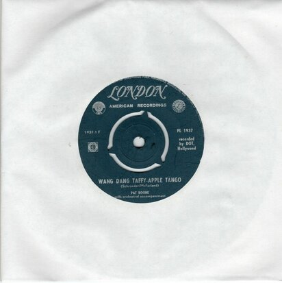 Pat Boone - Wang Dang Taffy-Apple Tango + Bigger Than Texas (Vinylsingle)