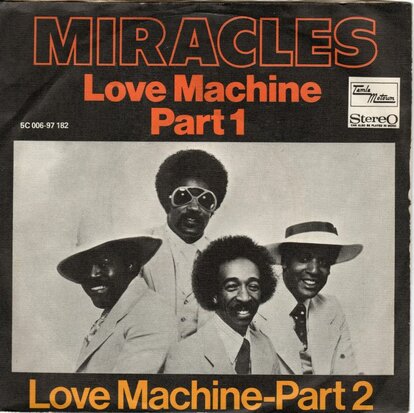 Miracles - Love machine + (part II) (Vinylsingle)
