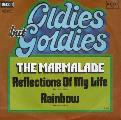 Marmalade - Reflections of my life + Rainbow (Vinylsingle)