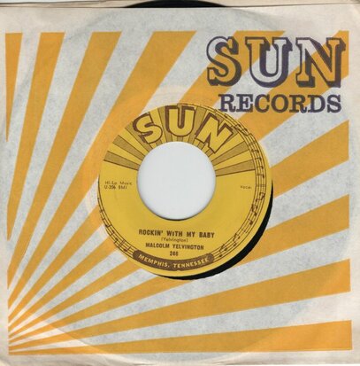Malcolm Yelvington - Rockin' With My Baby + It's Me Baby (Vinylsingle)