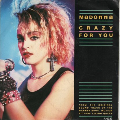 Madonna - Crazy for you + I'll fall in love again (Vinylsingle)