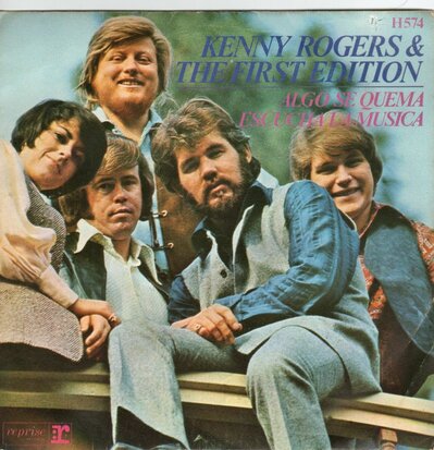 Kenny Rogers - Something's Burning + Momma's Waiting (Vinylsingle)