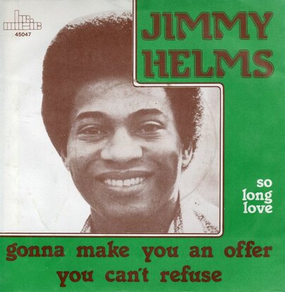 Jimmy Helms - Gonna make you an offer + So long love (Vinylsingle)