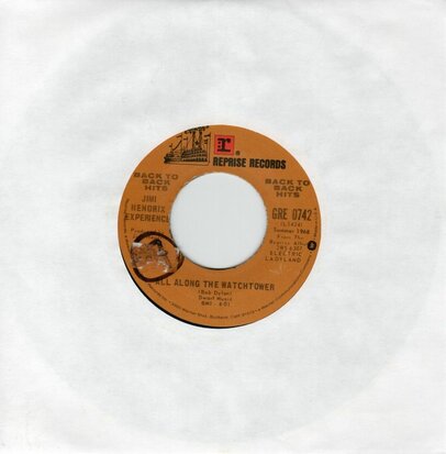 Jimi Hendrix - All along the watchtower + Crosstown traffic (Vinylsingle)
