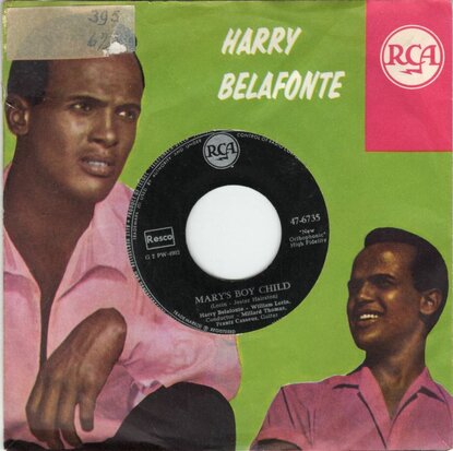 Harry Belafonte - Mary's boy child + Venezuela (Vinylsingle)