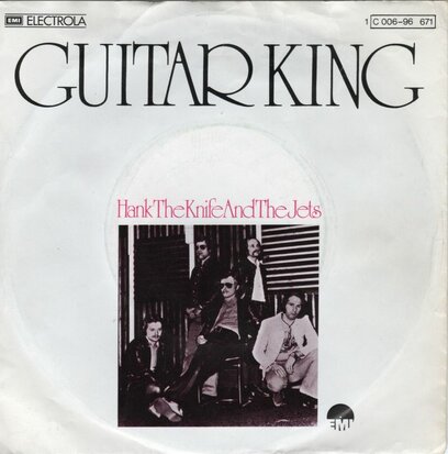 Hank the Knife - Guitar king + Ghost town (Vinylsingle)